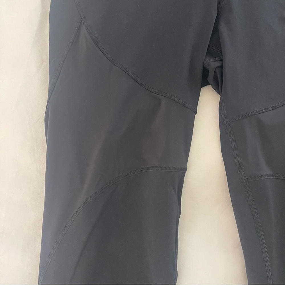 Lululemon Black Leggings- Cropped - Picture 2 of 8